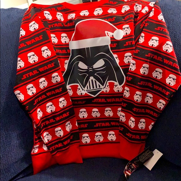 Star Wars Themed Sweater featuring Darth Vader